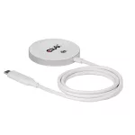 Club 3D Vezeték nélküli töltő - CAC-3026 (Qi2 25W Wireless, 1m, fehér)