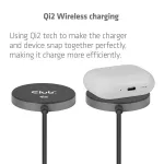 Club 3D Vezeték nélküli töltő - CAC-3027 (Qi2 25W Wireless, 1m, fekete)