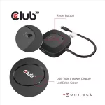Club 3D MST Hub - CSV-1550 (3.2 USB-C Gen 1 to 3x Displayport, Alternate Mode, 4K60Hz, HDR)