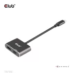 Club 3D MST Hub - CSV-1552 (3.2 USB-C Gen 1 to DisplayPort, HDMI, 4k60Hz)