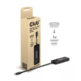 Club 3D MST Hub - CSV-1554 (3.2 USB-C to 3x HDMI, 4k60Hz)