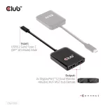 Club 3D MST Hub - CSV-1555 (3.2 USB-C to 2x DisplayPort, 4k60Hz)