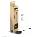Club 3D MST Hub - CSV-1558 (3.2 USB-C to 2xHDMI, USB-C 100W PD3.0, M/F, 4k60Hz)