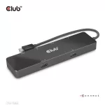 Club 3D USB Hub - CSV-1584 (3.2 USB-C Gen 2 to USB-C, 2xUSB-A, USB-C 100W PD, HDMI, RJ45, 8K60hz)