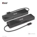 Club 3D USB Hub - CSV-1584 (3.2 USB-C Gen 2 to USB-C, 2xUSB-A, USB-C 100W PD, HDMI, RJ45, 8K60hz)