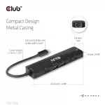 Club 3D USB Hub - CSV-1596 (USB-C to 2xHDMI, 2xUSB-A, USB-C PD, RJ45, 4k60Hz)