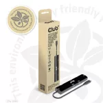 Club 3D USB Hub - CSV-1599 (USB-C 4 to HDMI, 2xUSB-A (10G), RJ45 (2,5G), USB-C 100W PD 3.0, USB-C 10Gbps, 8k60Hz)