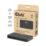 Club 3D KVM Switch - CSV-2512 (USB-C to 4xHDMI 4K60Hz, Alternate Mode, 5 Gbps, 100W)