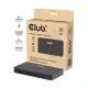 Club 3D KVM Switch - CSV-2512 (USB-C to 4xHDMI 4K60Hz, Alternate Mode, 5 Gbps, 100W)