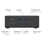 Club 3D Notebook Dokkoló - CSV-2562 (180W,Thunderbolt 5 to 2xHDMI, 2xUSB-C, 10Gbps, 2xUSB-A 5Gbps, 1x 10Gbps, 2.5G, M.2)