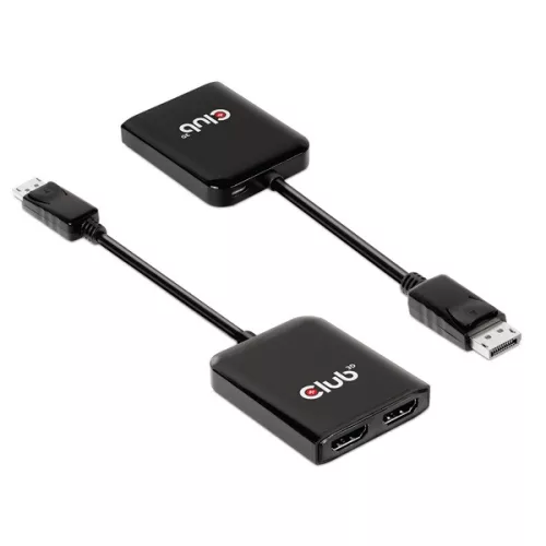 Club 3D MST Hub - CSV-7200H (DisplayPort 1.4 to 2x HDMI, 2x 4K60Hz)