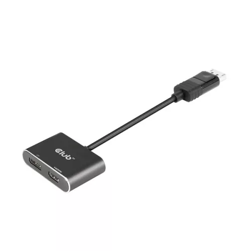 Club 3D MST Hub - CSV-7220 (DisplayPort 1.4 to DisplayPort + HDMI, 2x 4K60Hz)