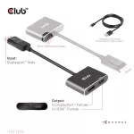 Club 3D MST Hub - CSV-7220 (DisplayPort 1.4 to DisplayPort + HDMI, 2x 4K60Hz)