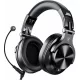 ONEODIO DJ Fejhallgató - Fusion A71M Black (Vezetékes, 3,5mm, 6,35mm jack, mikrofon, Hi-Res Audio)