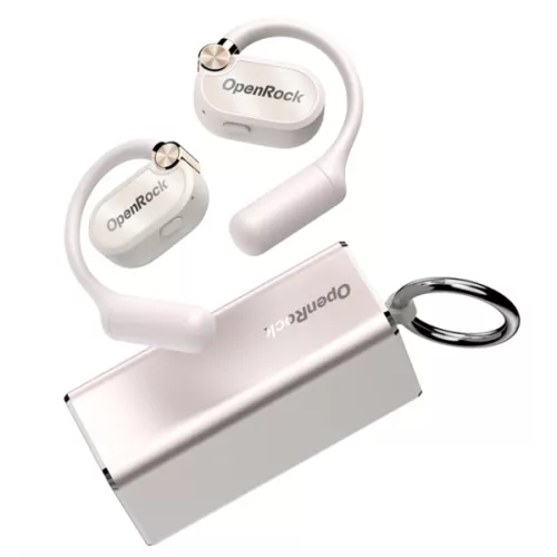 ONEODIO Sport Fejhallgató - OpenRock X White (premium, légvezetés, BT 5.3, fehér)