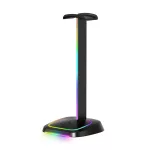 The G-Lab Fejhallgató állvány - K STAND NEON RGB H (fekete, USB-C, USB-A, univerzális, csúszásgátló, RGB)