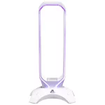 The G-Lab Fejhallgató állvány - K STAND RADON W  (fehér, 2xUSB3.0, műanyag)