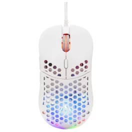   The G-Lab Gamer Egér - KULT OXYGEN W (12800 DPI, 60g, 6 gomb, RGB, fehér)
