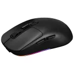 The G-Lab Vezeték nélküli Gamer Egér - KULT TITAN PRO B (12000 DPI, Pixart PAW 3311, USB/2,4Ghz/Bluetooth, RGB, dokkoló)