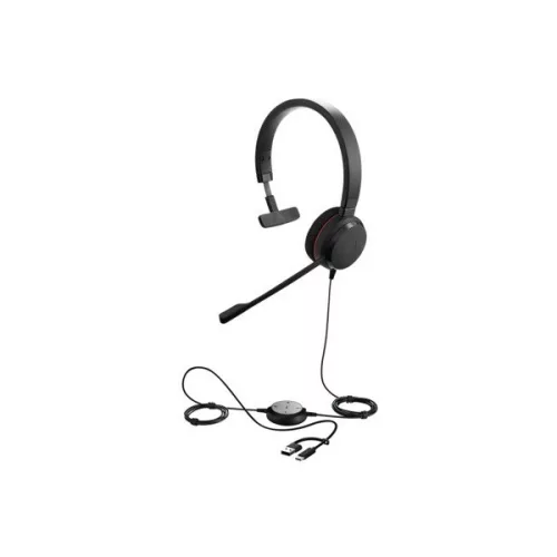 Jabra Fejhallgató - Evolve 20 Mono (4993-823-169)