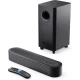 Majority Hangszóró Soundbar - Bowfell Axis 2.1 Dolby (140W, BT 5.0, HDMI ARC, AUX, USB, Optikai, Távírányító, Mélynyomó)
