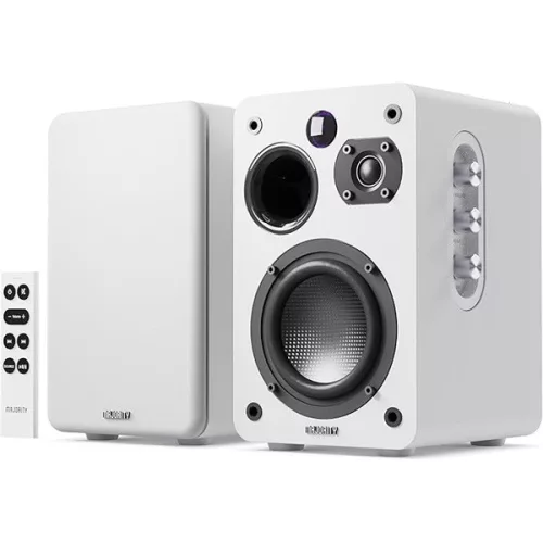Majority Hangszóró 2.0 - D70X Fehér (70W, Bluetooth 5.3, USB, AUX, HDMI ARC, RCA, USB, Optikai, Távírányító)