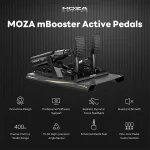 Moza Racing kiegészítő - mBooster pedál (Active Pedal)