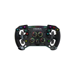   Moza Racing kiegészítő - GS V2P GT Kormánykerék (Dual Clutch, RGB, alcantara, 300mm)
