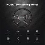 Moza Racing kiegészítő - TSW bilincs (Clamp For Truck Wheel)