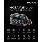 Moza Racing kiegészítő - R25 Ultra Bázis (Direct Drive, True Torque, 25Nm, 21bit encoder, RGB)
