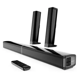   Oakcastle Hangszóró Soundbar - SB80 Split (120W, Bluetooth 5.3, HDMI ARC, AUX, USB, Optikai, Távírányító)