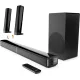 Oakcastle Hangszóró Soundbar - SB80 Xtra Split (200W, Bluetooth 5.3, HDMI ARC, AUX, USB, Optikai, Távírányító)