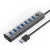 Orico USB3.0 Hub - CL7U-U3-10-GY (7 port, Bemenet: USB-A, Kimenet: 7xUSB-A, ezüst)