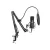 Sandberg Mikrofon - Streamer USB Microphone Kit (fekete; USB; Pop-filter; lökés-csillapító; állítható asztali tartókar)