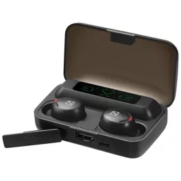   Sandberg Wireless Fülhallgató - Bluetooth Earbuds + Powerbank