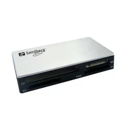   Sandberg Kártyaolvasó - Multi Card Reader USB3.0 (ezüst-fekete; USB3.0; SD;SDHC;XD;MS;CF)