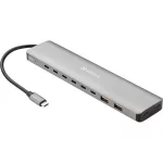 Sandberg USB Hub - USB-C to 8 x USB-C + 2xUSB-A 100W