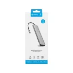 Sandberg USB Hub - USB-C to 8 x USB-C + 2xUSB-A 100W