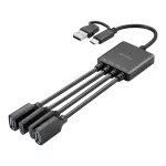 Sandberg USB Hub - USB-C/A to 2A+2C Splitter