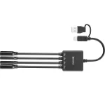 Sandberg USB Hub - USB-C/A to 2A+2C Splitter