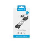 Sandberg USB Hub - USB-C/A to 2A+2C Splitter
