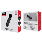 Snopy Mikroport - SN-MW80 (Type-C csatlakozó, 20m hatótáv, fekete)