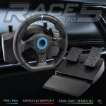 Spirit of Gamer Kormány - RACE WHEEL PRO 5 (kormány+pedálok, PC / PS4/5 / XBOX X/S/One kompatibilis, fekete)