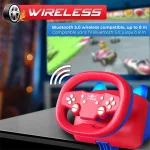 Spirit of Gamer Kormány - RACE WHEEL PRO AIR (PC/PS3/PS4/Switch/Android kompatibilis, piros/kék)