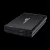 Advance Külső HDD/SSD Ház 2.5" - STEELDISK 2.5" (USB-A3.0 to SATA, fekete)