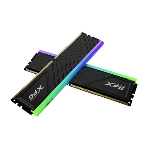 ADATA Memória Desktop - 16GB KIT DDR4 XPG SPECTRIX D35G (2x8GB, 3200MHz, CL16, 1.35V, hűtőbordás, RGB, fekete)