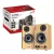 Genius Hangszóró 2.0 - SP-HF520BT (Bluetooth, 20W, Wood)