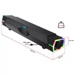 Spirit of Gamer Hangszóró 2.0 - Fanatic 200 (Multiplatform, Bluetooth/USB, fekete)