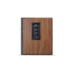 WaveMaster Hangszóró 2.0 - BASE (30W RMS, Bluetooth, RCA, Barna fa és szürke)