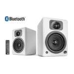 WaveMaster Hangszóró 2.0 - TWO NEO White (60W RMS, Bluetooth, 3,5mm jack, RCA, Toslink, USB-Audio, Távírányító, Fehér)